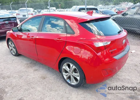 2013 Hyundai Elantra Gt из США, поврежденный, VIN KMHD35LE3DU085939